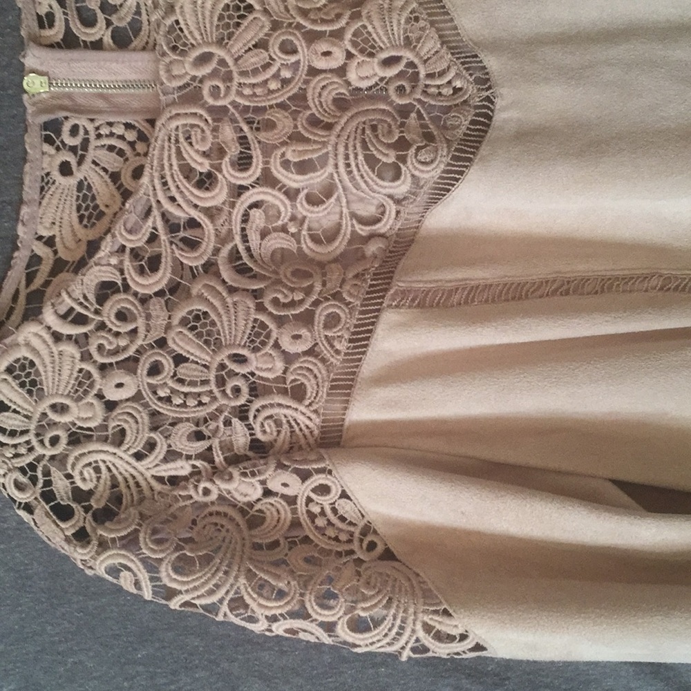 Microsuede dress - Picture 2 of 5